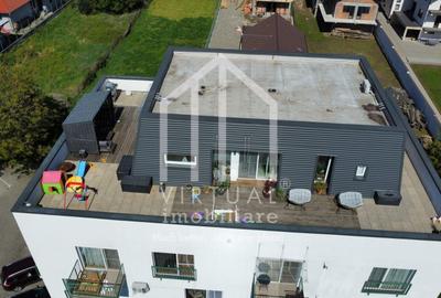 Penthouse cu 3 camere, 89mp utili si terasa 118mp, mobilat, Cisnadie - 28