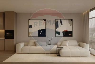 Apartament cu 3 camere semidecomandat în Central