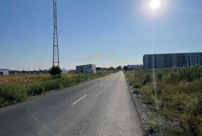 Teren intravilan 9.996 mp cu AC P+5E Popesti Leordeni-Splaiul Unirii - 1