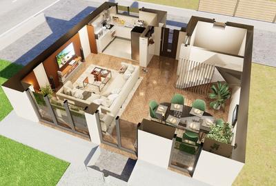 Vila P+2E,Popesti Leordeni,str.Astrelor,proiect nou - 1