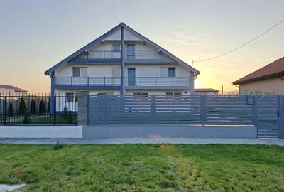 Casă Duplex tip P+E+M lângă Timișoara în comuna Săcălaz cu teren 780mp - 1