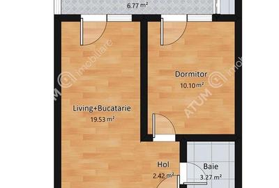 Apartament de 2 camere cu balcon si loc de parcare zona Garii Sibiu - 7