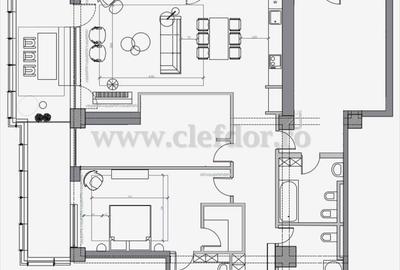 Pipera - 4 camere modern mobilat - 12