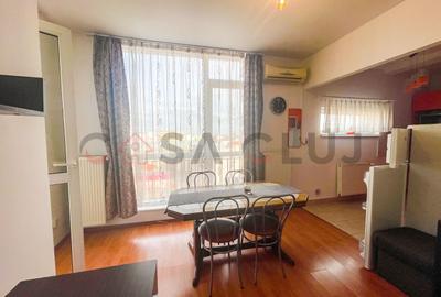 Apartament cu 2 camere semidecomandat, mobilat în Central