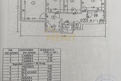Apartament 3 camere, 2 bai, centrala proprie, Malu Rosu, Ploiesti - 17