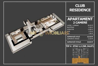 2 Camere de vanzare | Berceni | 0% Comision | Centrala | Parcare | Boxa - 1