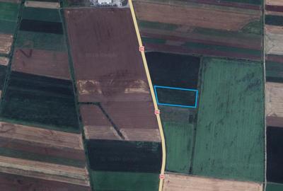 Vanzare teren intravilan industrial, DN 13, 14.450 mp, D: 84 m, PUZ, comision 0% - 1