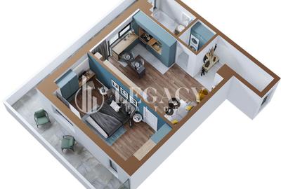 Apartament 2 camere, tip 4A, 4B, 5A, 5B - Copou Garden Residence - 3