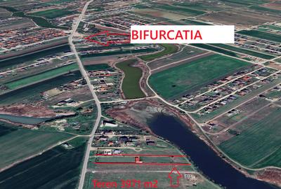 Teren 3.971 mp intravilan, deschidere 25 ml stradal acces lac Berceni - 4