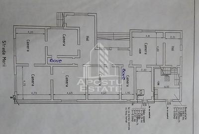Casa individuala de vanzare, 5 camere, 3 bai, teren 1700 mp, Giarmata - 10