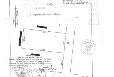 TEREN  INTRAVILAN CU  O GEOMETRIE IDEALA PENTRU CONSTRUCTIA UNEI CASE - 1