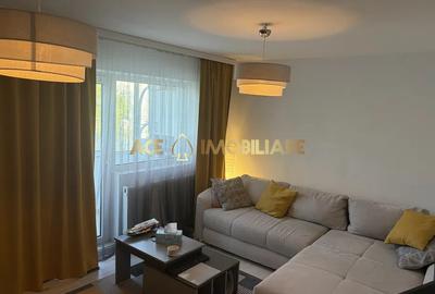 Apartament cu 2 camere decomandat, mobilat în Herăstrău