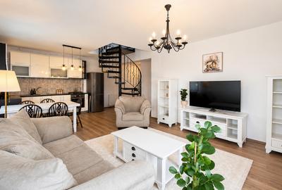 Apartament 3 camere pe doua niveluri | terasa | parcare | zona de case Tractorul - 12