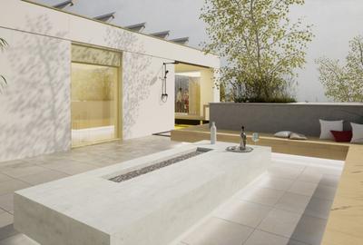 Ap cu 3 camere, 100mp de gradina, LIFT, piscina, 2 parcari sub, Europa - 12