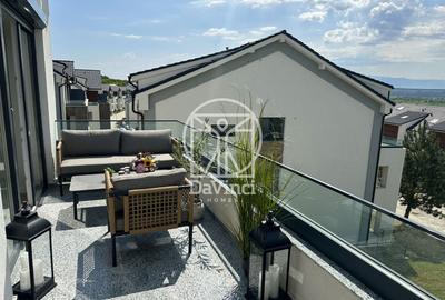 Penthouse 3 camere, intabulat, finisat la cheie, contoare montate - 6