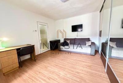 Garsonieră semidecomandată, mobilată în Mărăști
