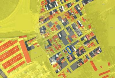 Teren Construcții intravilan de 391 mp, în Andronache