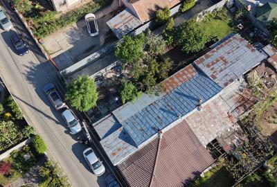 Popești Leordeni, teren 203mp cu casă demolabila/renovabila, singur curte - 1
