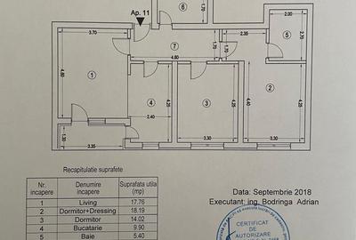 De vanzare apartament 3 camere Lujerului 2 locuri parcare - 12