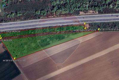 Vanzare Teren Intravilan Comercial, Ulmi-Bolintin, Langa Autostrada A1 - 1