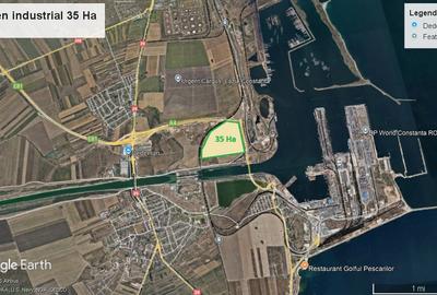 Portul Constanta - Teren  cu acces la cale ferata si A4 - 1