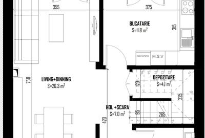 Vila individuala 4camere+ mansarda ,str ghidigeni,tva inclus - 4