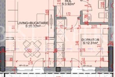 2 Camere Bloc Intim Terasa Generoasa - 1