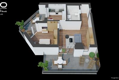 AP. 2 CAMERE | BUCATARIE INCHISA | SHOPPING CITY SIBIU | Evolution Apartments - 10