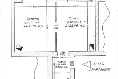 Apartament 2 camere, ultracentral-zona Parc Balcescu-Pret 124.900 euro - 6
