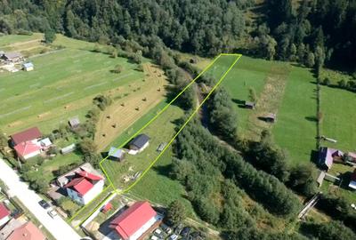 Cabanuta la rosu si teren 1743 mp in Bucovina