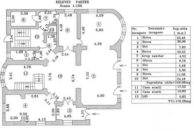 Vila deosebita de inchiriat, pentru birouri - 640 mp - 35