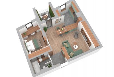 Roka Doamna Ghica - apartament 2 camere - 2