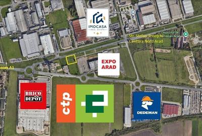 De vanzare Teren Zona industrial Expo Arad FS 64 vizibilitatea maxima - 5