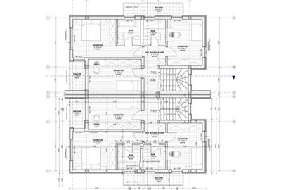 Duplex 7 camere, 205 mp, 300mp teren, priveliste panoramica, Chinteni - 14