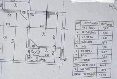 Iancului,sos.M.Bravu, ap.2 camere, 48mp, et.9, mobilat, 93.000Euro - 20