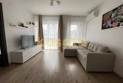 Apartament cu 2 camere semidecomandat, mobilat în Floreasca