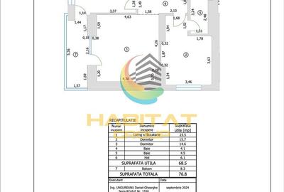 Vânzare Apartament 3 camere 77 mp | Cortina Nord | Pipera - 25