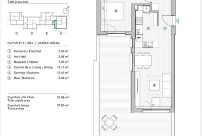 Vanzare-2 camere-Straulesti - 20