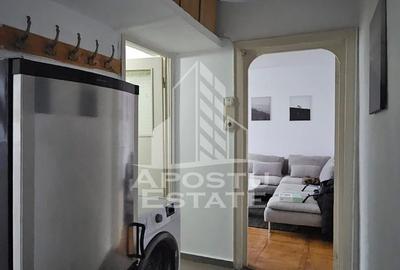 Apartament 2 camere , semidecomandat, 39mp utili, et.4/4, zona Dacia - 7