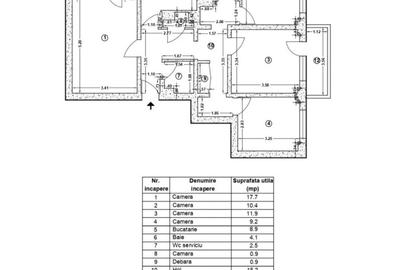 Apartament 4 camere  decomandat/ Tineretului/ Palatul Copiilor - 1
