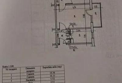 Apartament de 2 camere, etaj 3/4, zona Mircea cel Batran - 1
