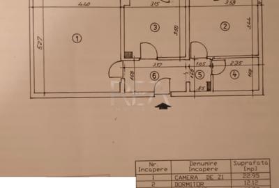2 camere Unirii decomandat, et. 1, an 1993, 62 mp - 7