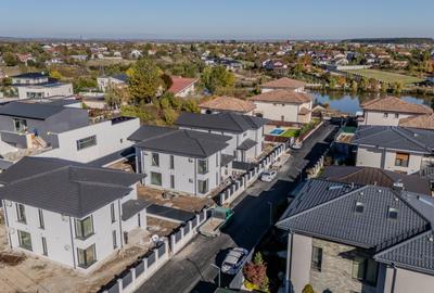 Vile finalizate,piscina, carport, fotovoltaice, proiect amenajare, finisaje lux - 5
