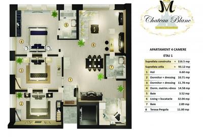Apartamente cu finisaje premium de 2, 3 si 4 camere in bloc nou - 14