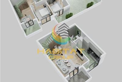 Apartament 3 Camere de tip PENTHOUSE- 5 minute M BERCENI - 1