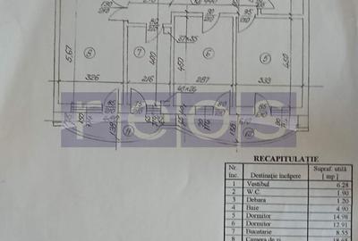 VANZARE APARTAMENT 3 CAMERE RENOVAT DECOMANDAT 90MP UNIRII RADU VODA - 17