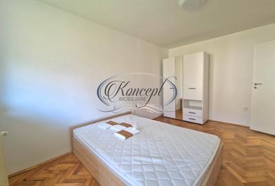 Apartament cu 3 camere decomandat, mobilat în Plopilor