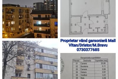 PARTICULAR VINDE GARSONIERĂ MALL VITAN/DRISTOR/MIHAI BRAVU/1991 bloc reabilitat - 12