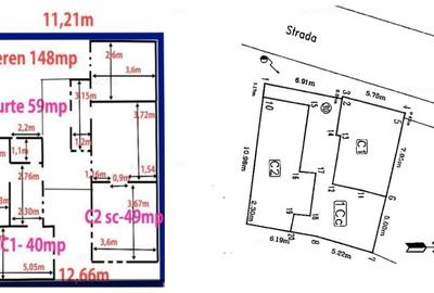 Propietar vând casă cu 2 corpuri de clădire, Str. Constantin Godeanu - 5