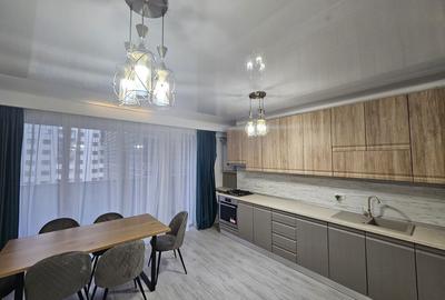 Apartament cu 3 camere semidecomandat în Pipera